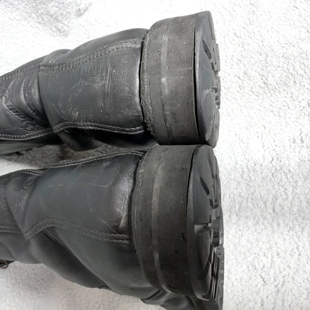 Danner Fort Lewis Mens Size 13 Combat Boots Black Leather Gore-Tex 200G 69110